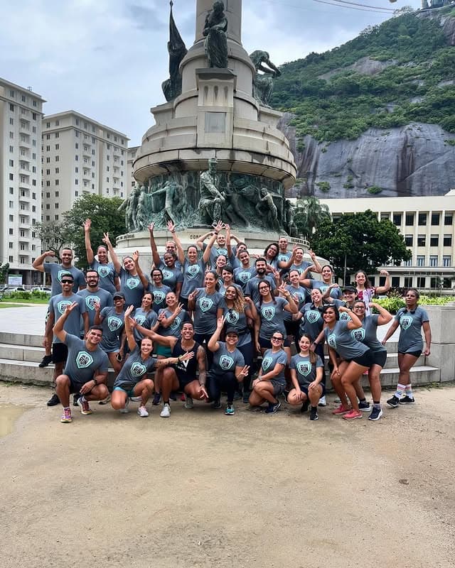 Evento no pão de açucar com o grupo maravilhoso do CT Ana Néri